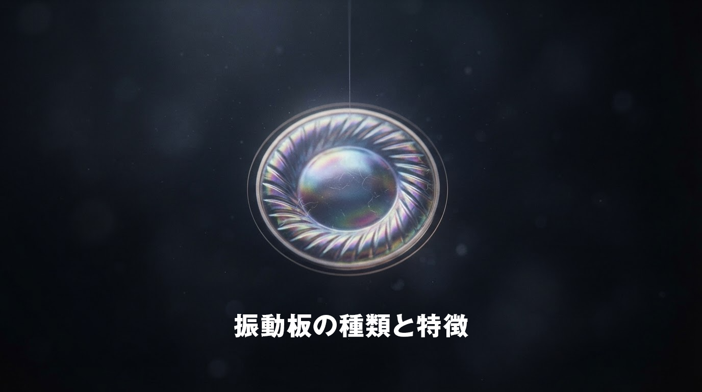 【IEMスペック解説②】ダイナミックドライバーの仕組みと振動板による音の違い